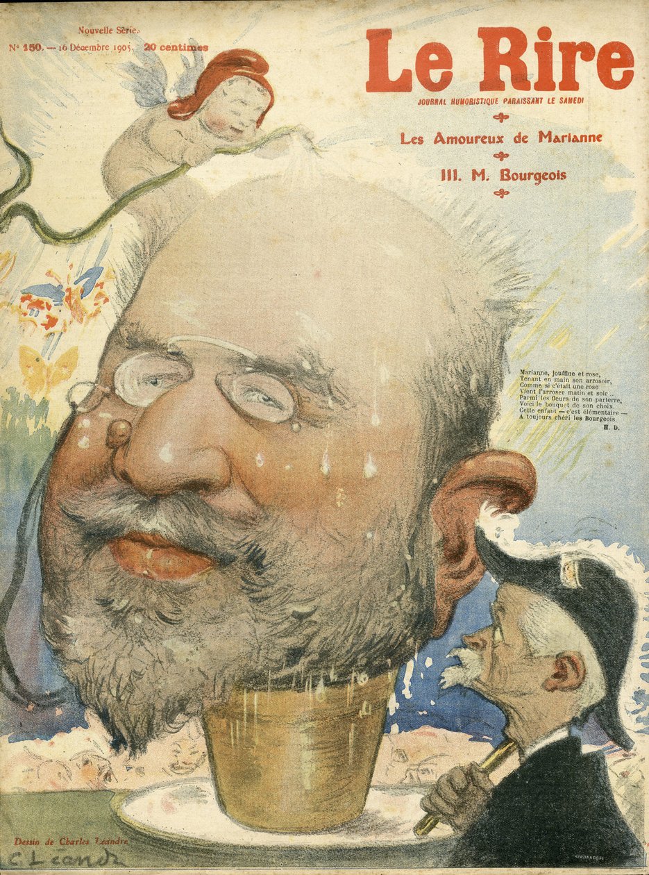 Kuva Charles Leandresta (1862-1934) Le Riren kanteen tekijältä Charles Leandre