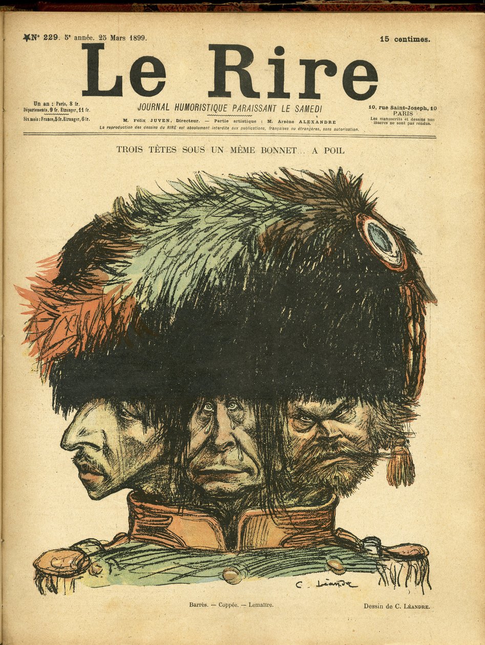 Kuva Charles Leandresta (1862-1934) Le Riren kanteen tekijältä Charles Leandre