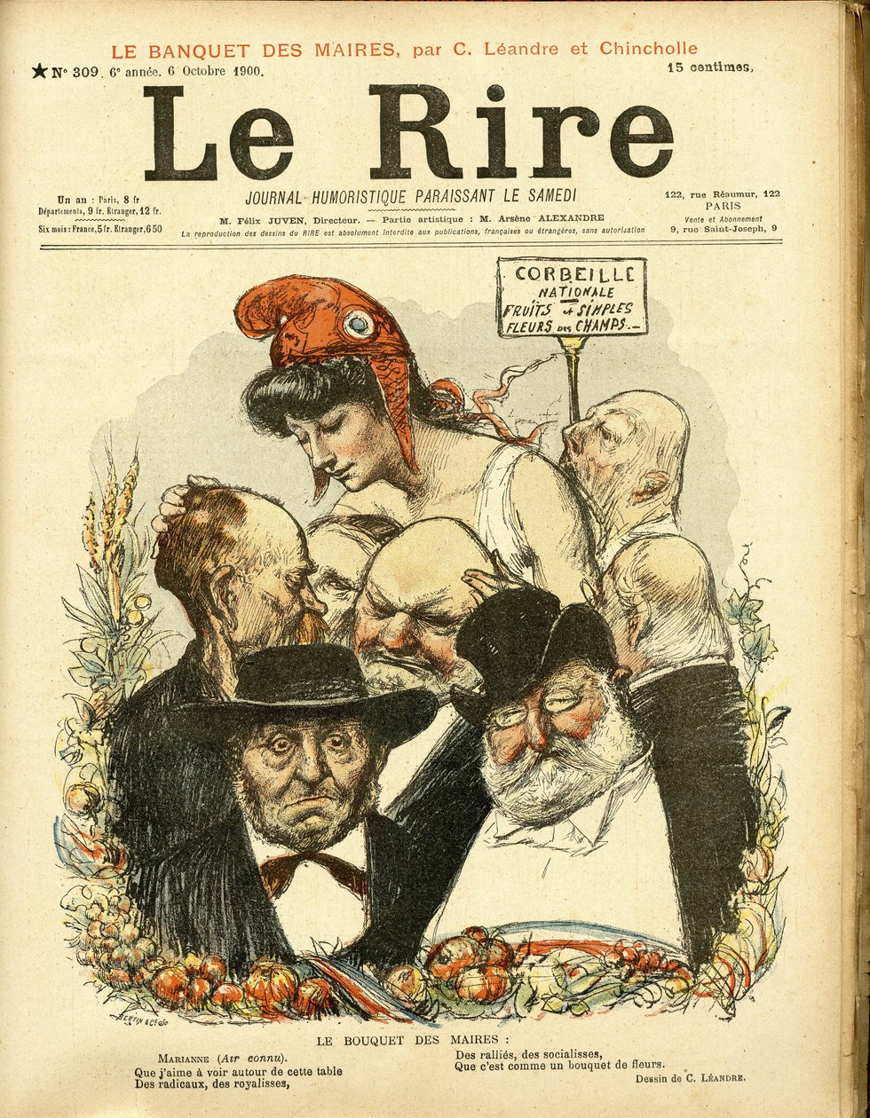 Kuva Charles Leandresta (1862-1934) Le Riren kanteen tekijältä Charles Leandre