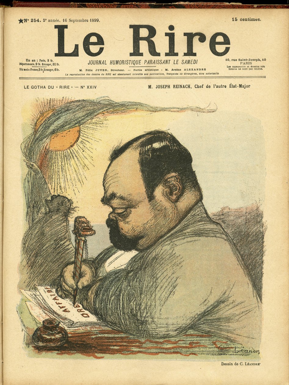 Kuva Charles Leandresta (1862-1934) Le Riren kanteen tekijältä Charles Leandre