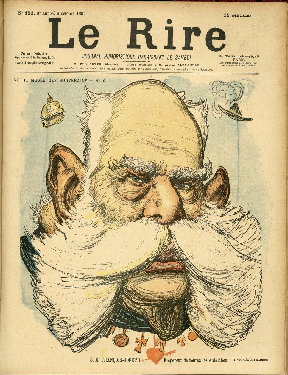 Kuva Charles Leandresta (1862-1934) Le Riren kanteen tekijältä Charles Leandre