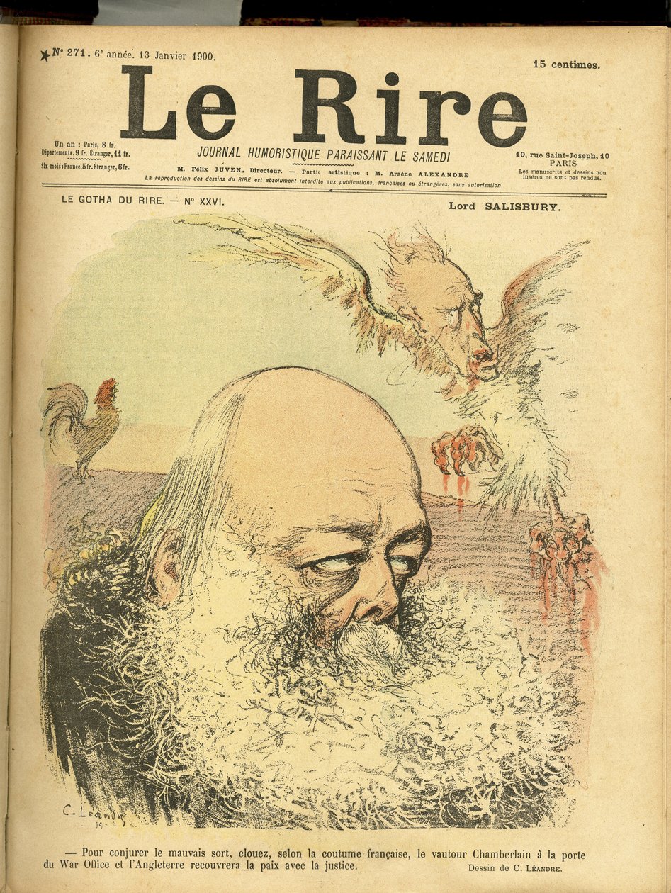 Kuva Charles Leandresta (1862-1934) Le Riren kanteen tekijältä Charles Leandre