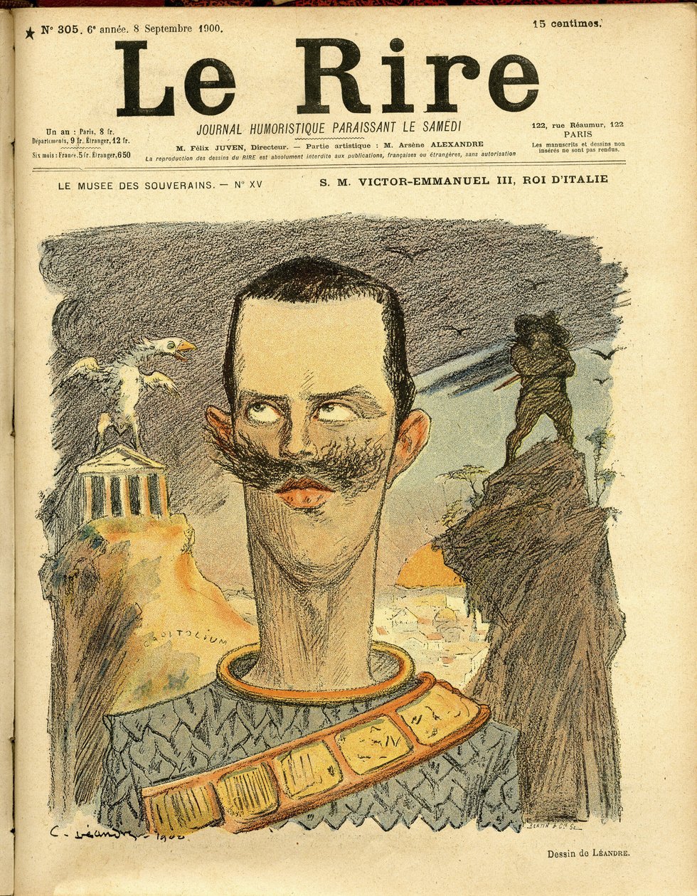 Kuva Charles Leandresta (1862-1934) Le Riren kanteen tekijältä Charles Leandre