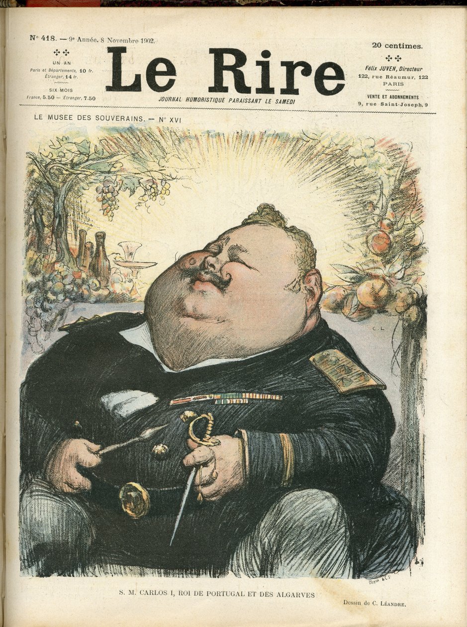 Kuva Charles Leandresta (1862-1934) Le Riren kanteen, nro 418 tekijältä Charles Leandre