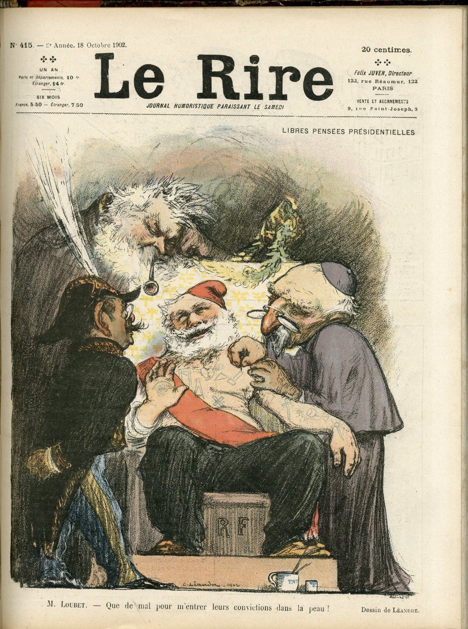 Kuva Charles Leandresta (1862-1934) Le Riren kanteen, nro. 415 tekijältä Charles Leandre