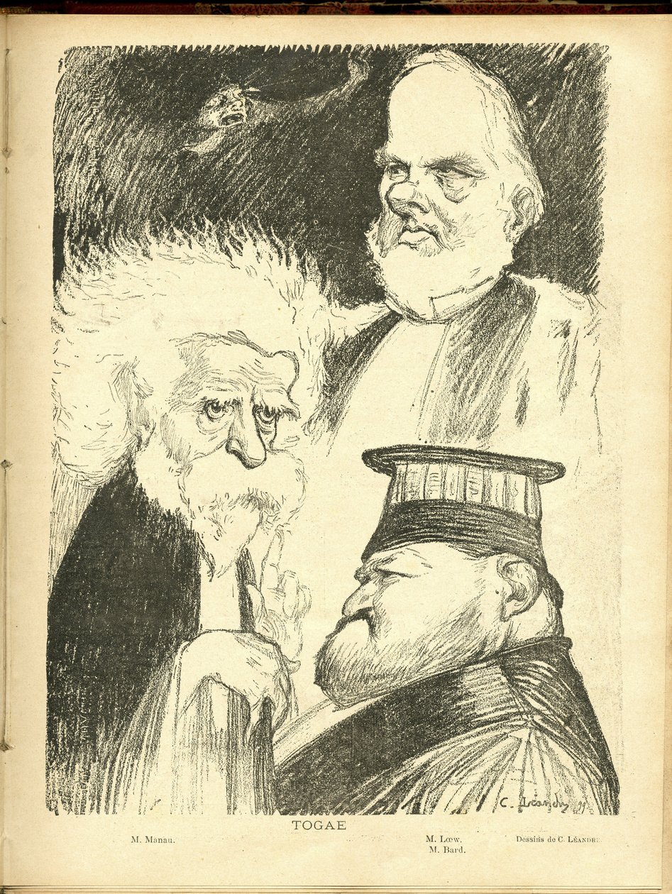 Kuvitus Charles Leandresta (1862-1934) Readingissa tekijältä Charles Leandre