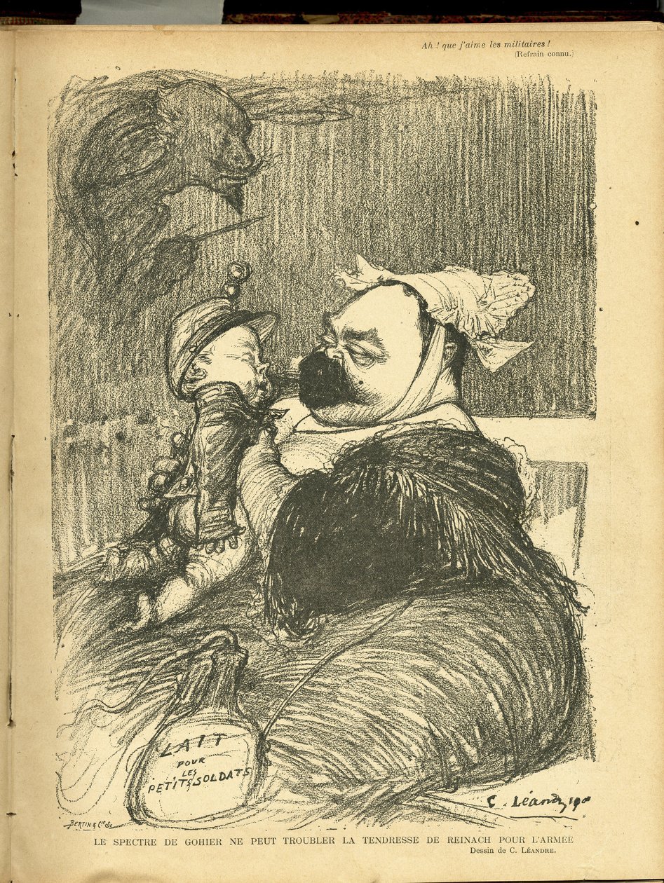 Kuvitus Charles Leandresta (1862-1934) Readingissa tekijältä Charles Leandre