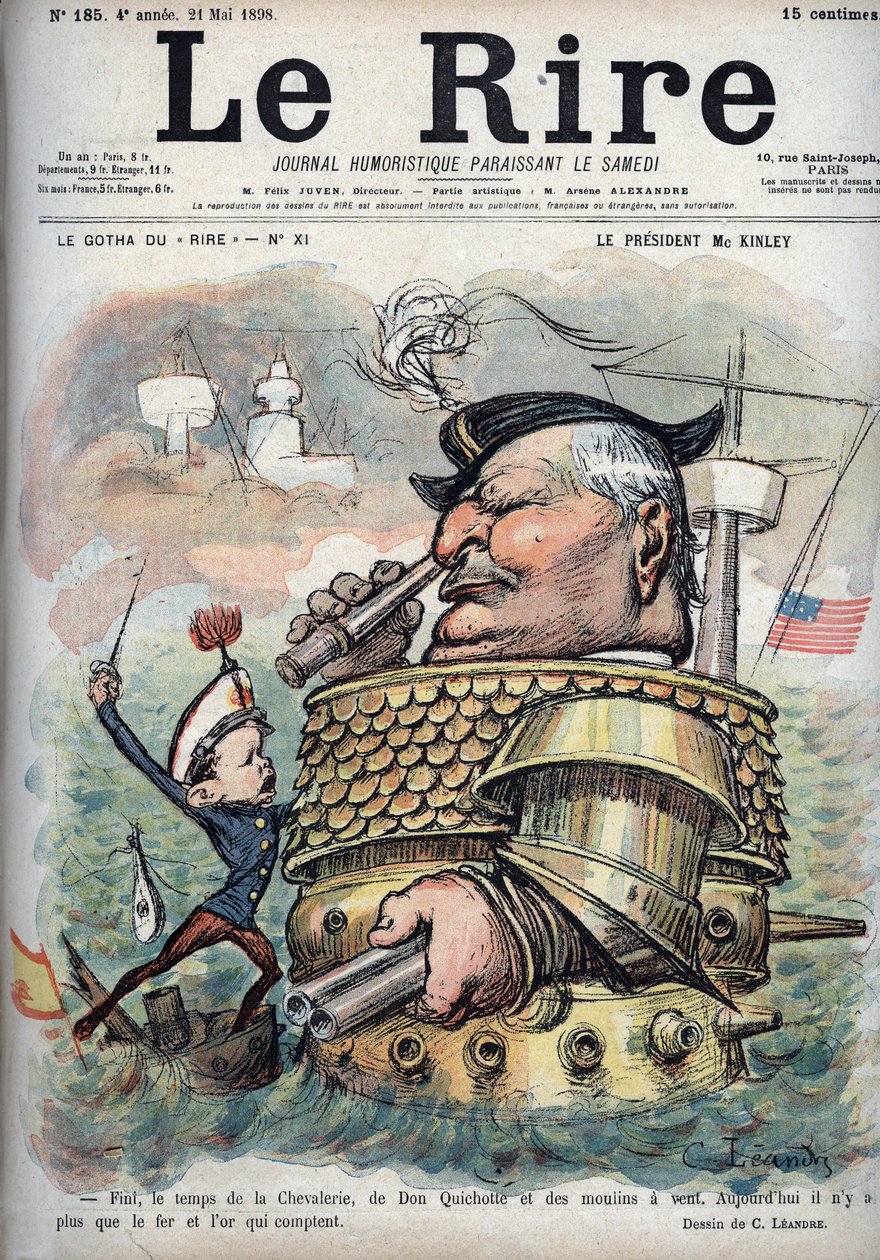 Presidentti McKinley (William McKinley tekijältä Charles Leandre