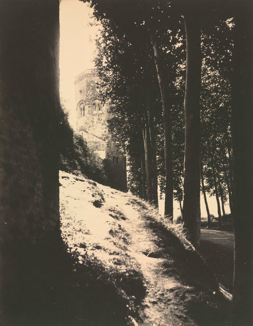 Autun, Ursulinesin torni, n. 1860-luku. tekijältä Charles Lenormand