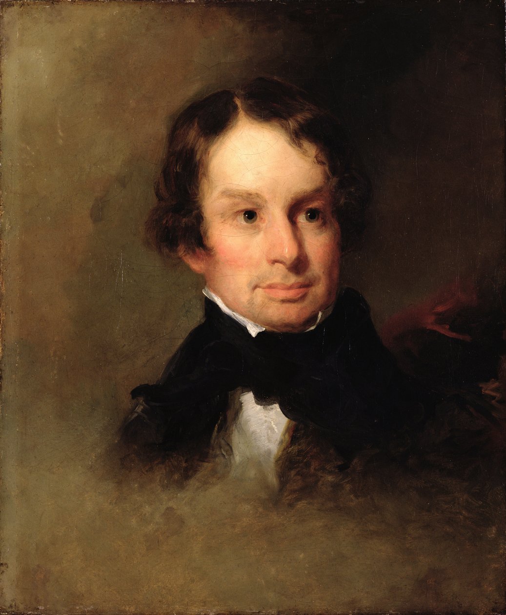 Henry Wadsworth Longfellow (1807-82) muotokuva tekijältä Charles Loring Elliot