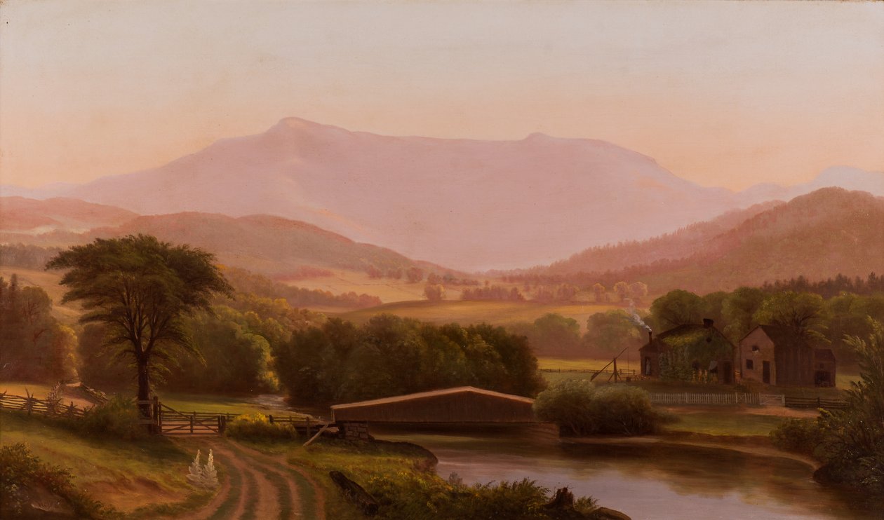 Mount Mansfield, Vermont, 1850-1890 tekijältä Charles Louis Heyde