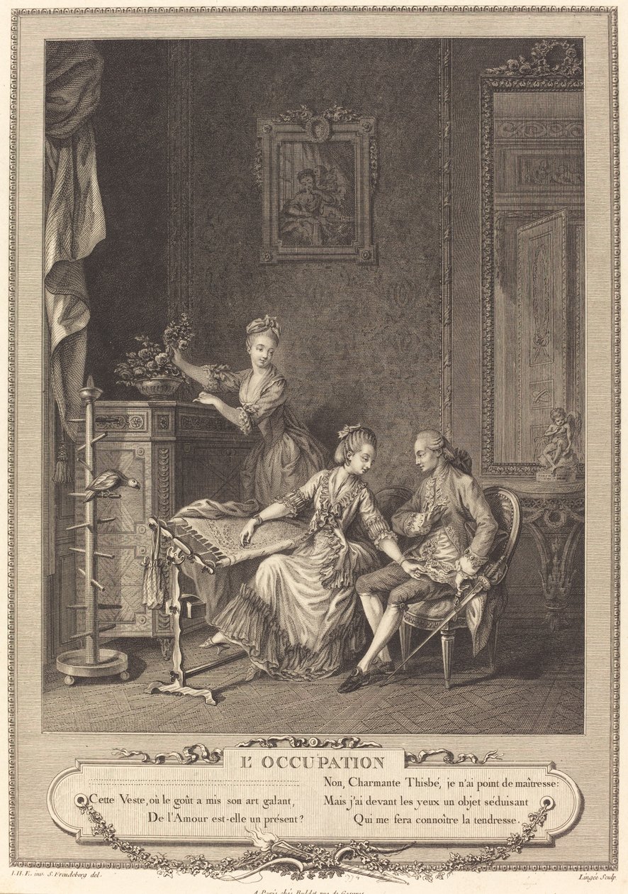 Ammatti tekijältä Charles Louis Lingée after Sigmund Freudenberger