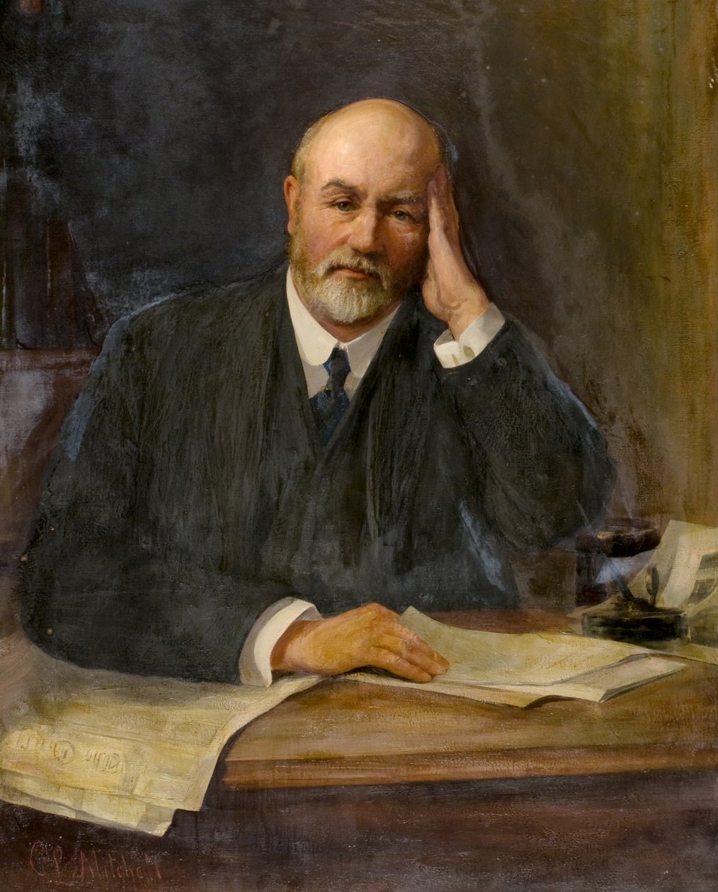John Mitchellin muotokuva tekijältä Charles Louis Mitchell