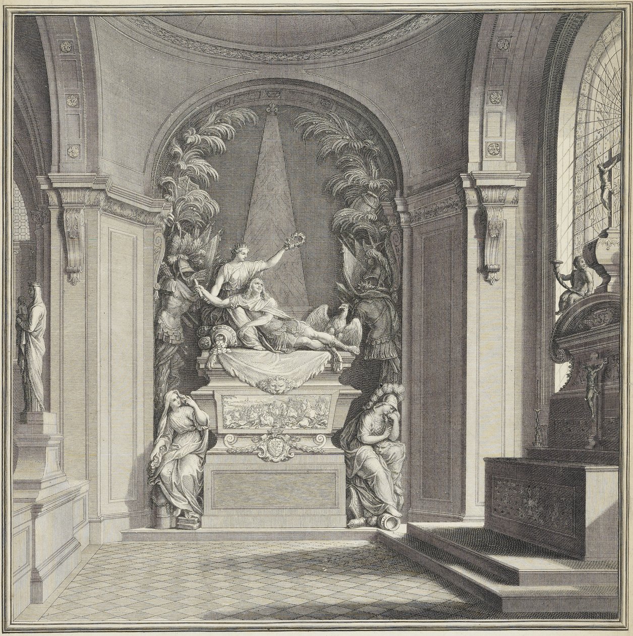 Turennen hauta tekijältä Charles Louis Simonneau
