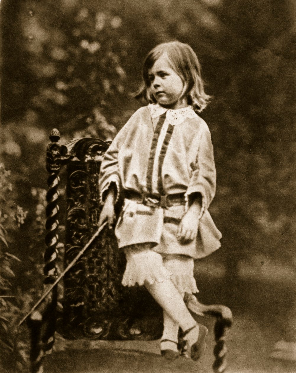 Hallam Tennyson 28. syyskuuta 1857 (seepiakuva) tekijältä Charles Lutwidge Dodgson