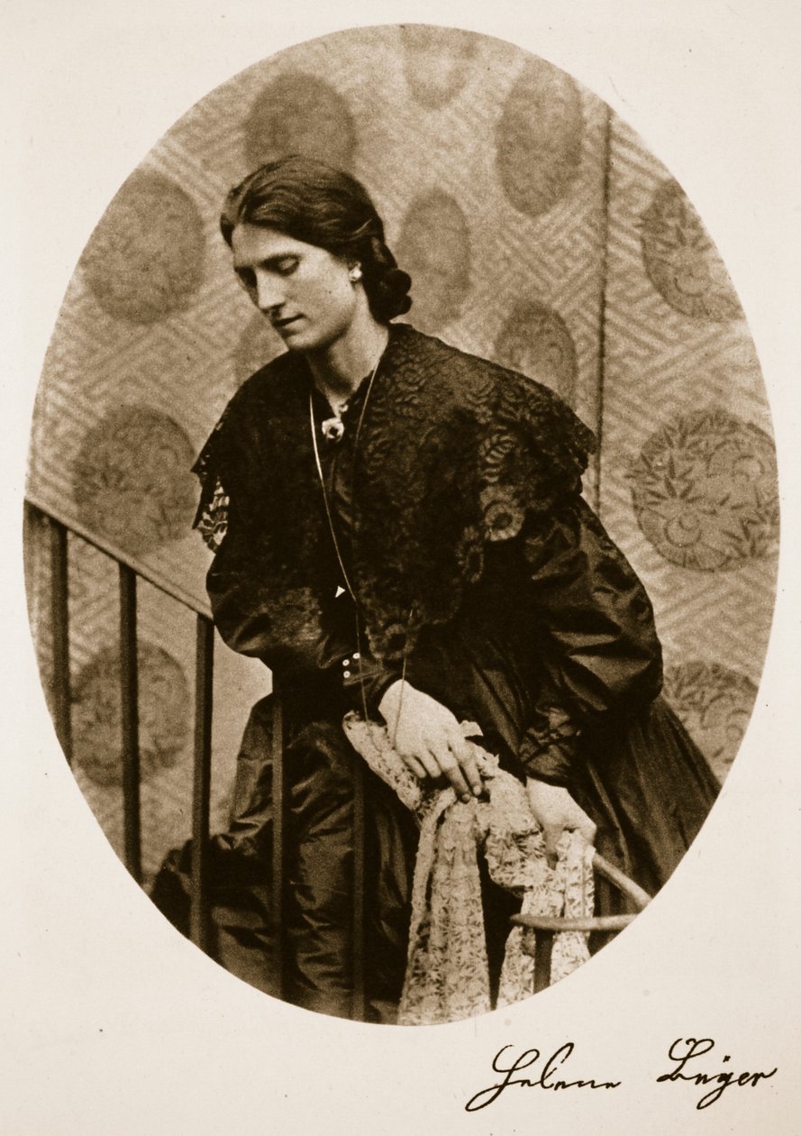 Helen Beyer, 9. lokakuuta 1863 (seepiakuva) tekijältä Charles Lutwidge Dodgson