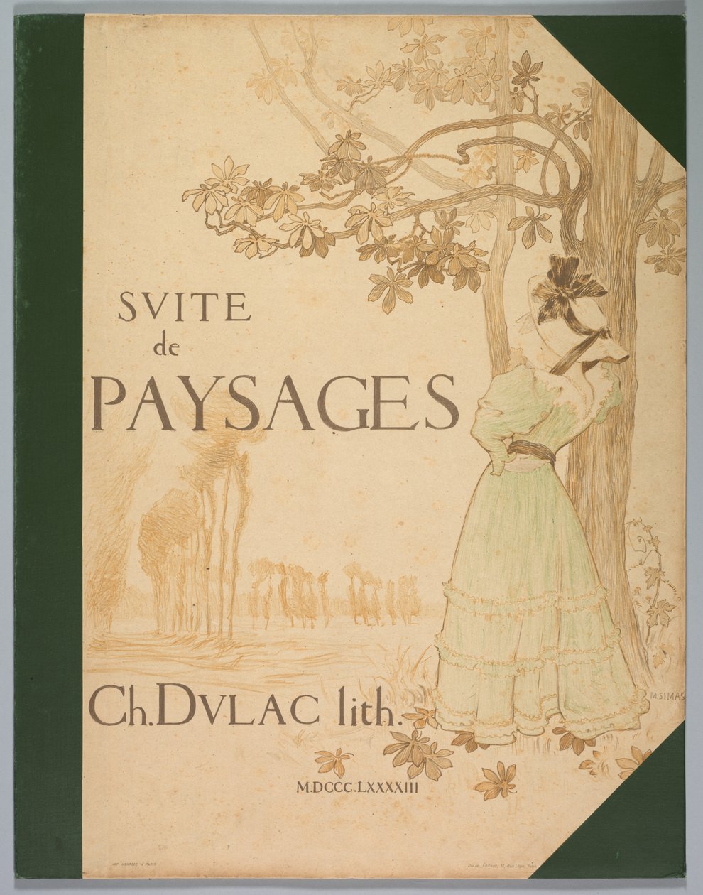 Maisemasarja: Kansi, 1892-1893. tekijältä Charles Marie Dulac