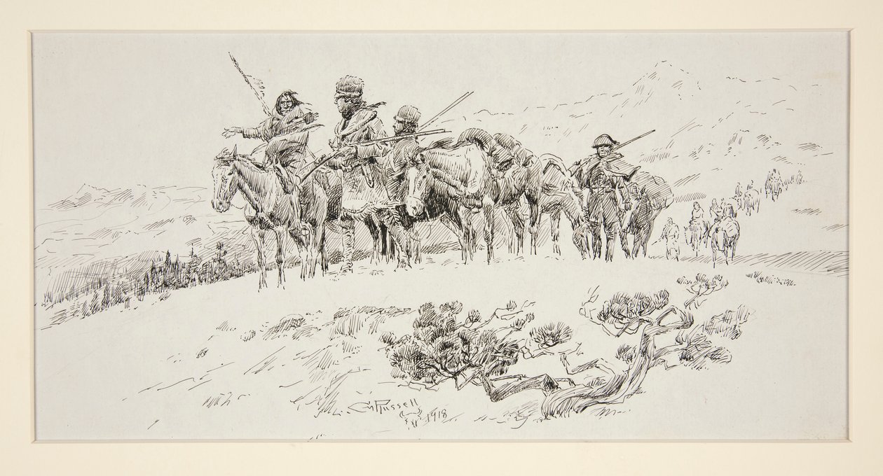 Lewis ja Clark tekijältä Charles Marion Russell