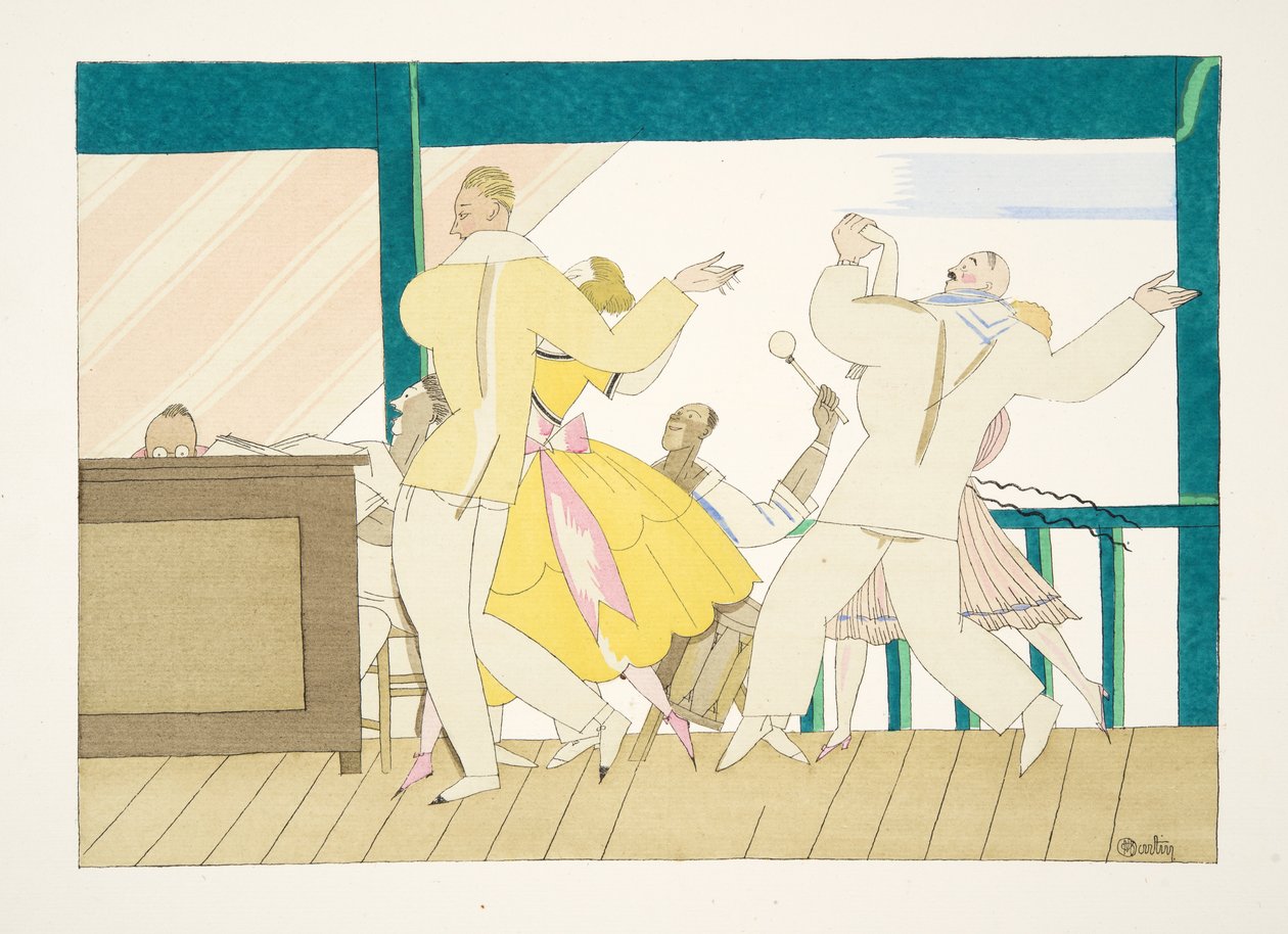 Tango, Sports & Entertainment, pub. 1914 (sabluunapainatus) tekijältä Charles Martin