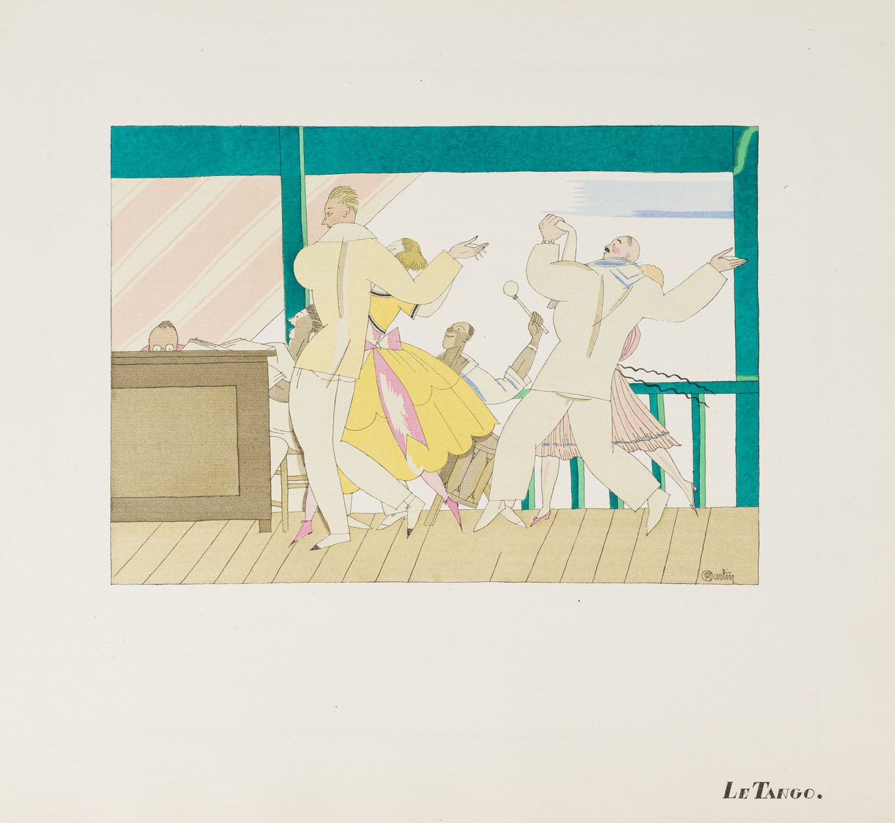 Tango, alkaen: Urheilu ja viihde Urheilu ja ajanvietet, Erik Satie, 1914. tekijältä Charles Martin