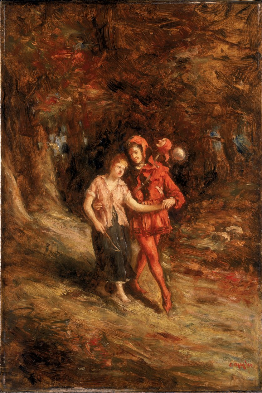 Touchstone ja Audrey, 1890 tekijältä Charles Martin Hardie