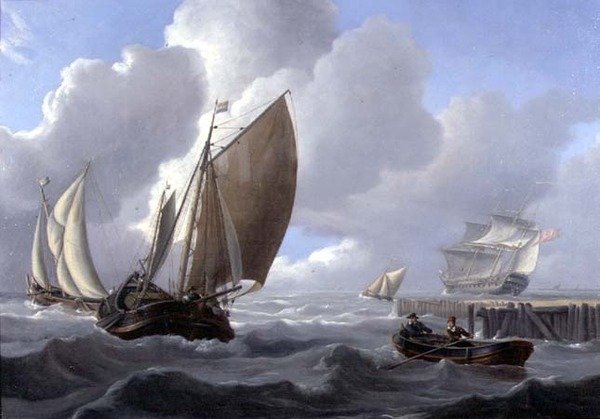 Lähetys Hollannin rannikolta tekijältä Charles Martin Powell