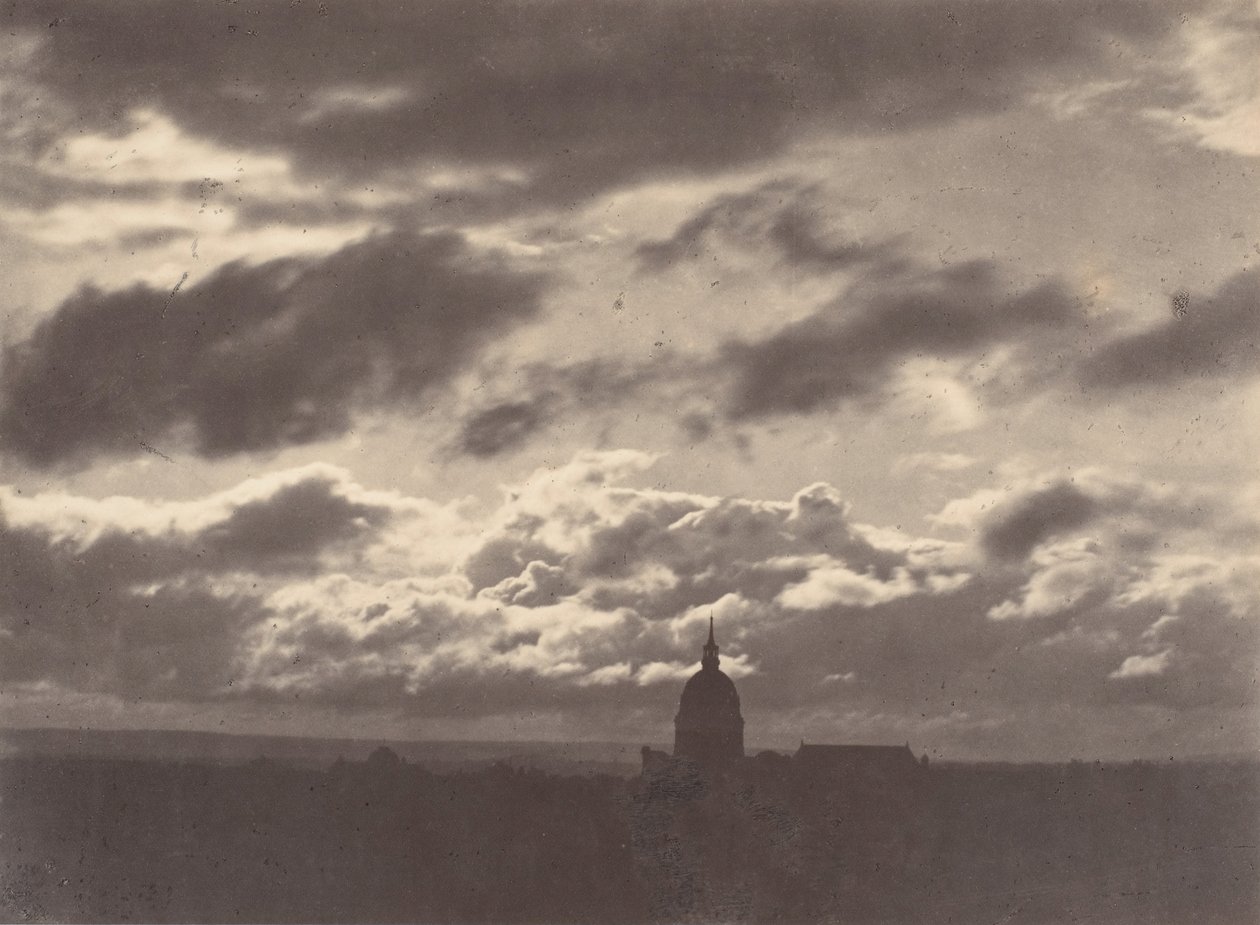 Sky Study, 1855-56. tekijältä Charles Marville