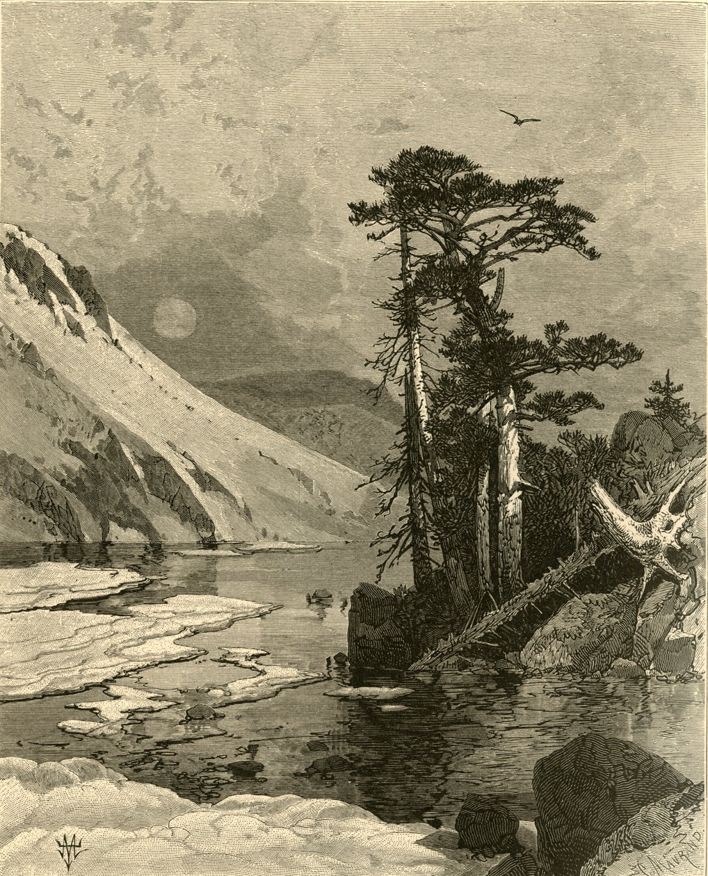 "Frozen Lake, Foot of James