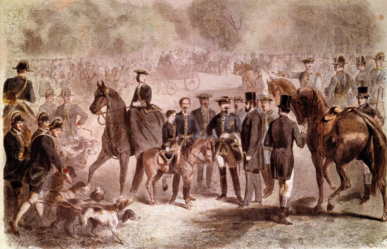 Napoleon III: Metsästystilaisuus järjestettiin King