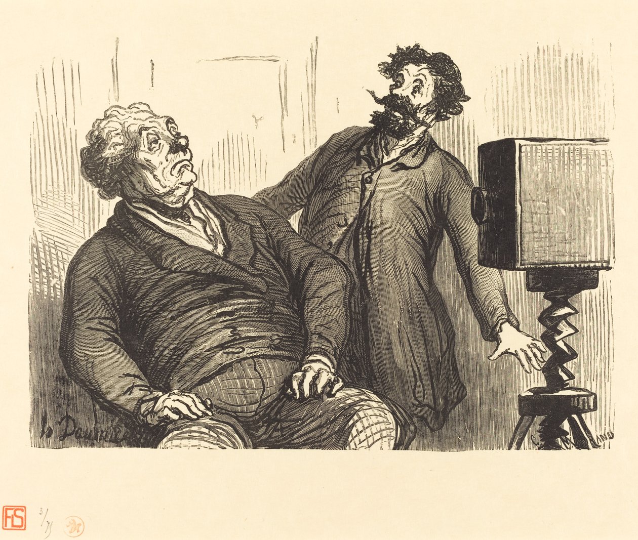 Valokuvaajat ja valokuvat tekijältä Charles Maurand after Honoré Daumier
