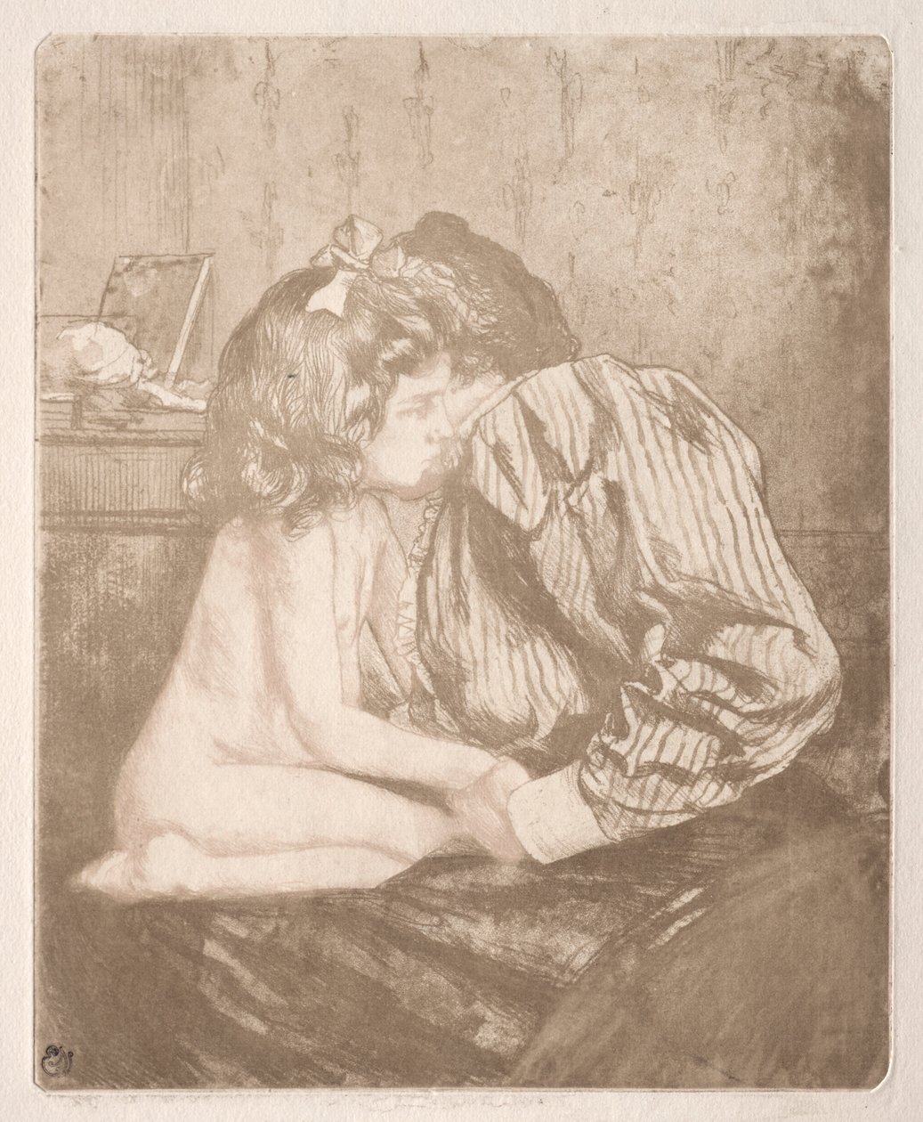 Confidences, vuodelta A New Sentimental Education, 1901. tekijältä Charles Maurin