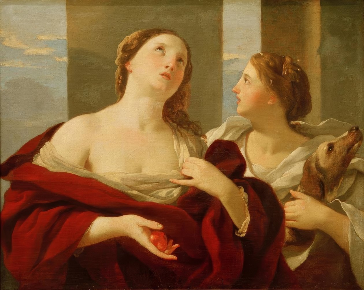 Die Allegorie der göttlichen Liebe und der Treue tekijältä Charles Mellin