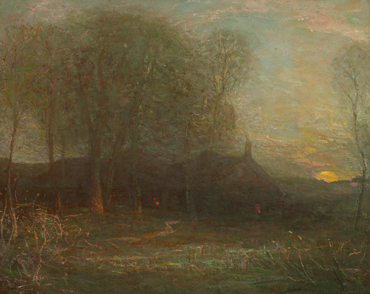 Harvest Moon, n. 1908. tekijältä Charles Melville Dewey