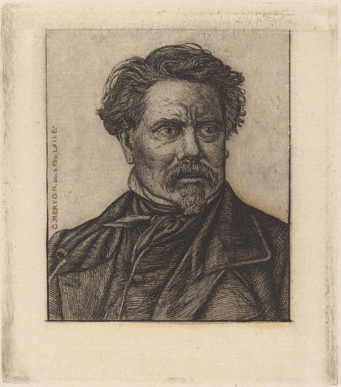Benjamin Fillon tekijältä Charles Meryon