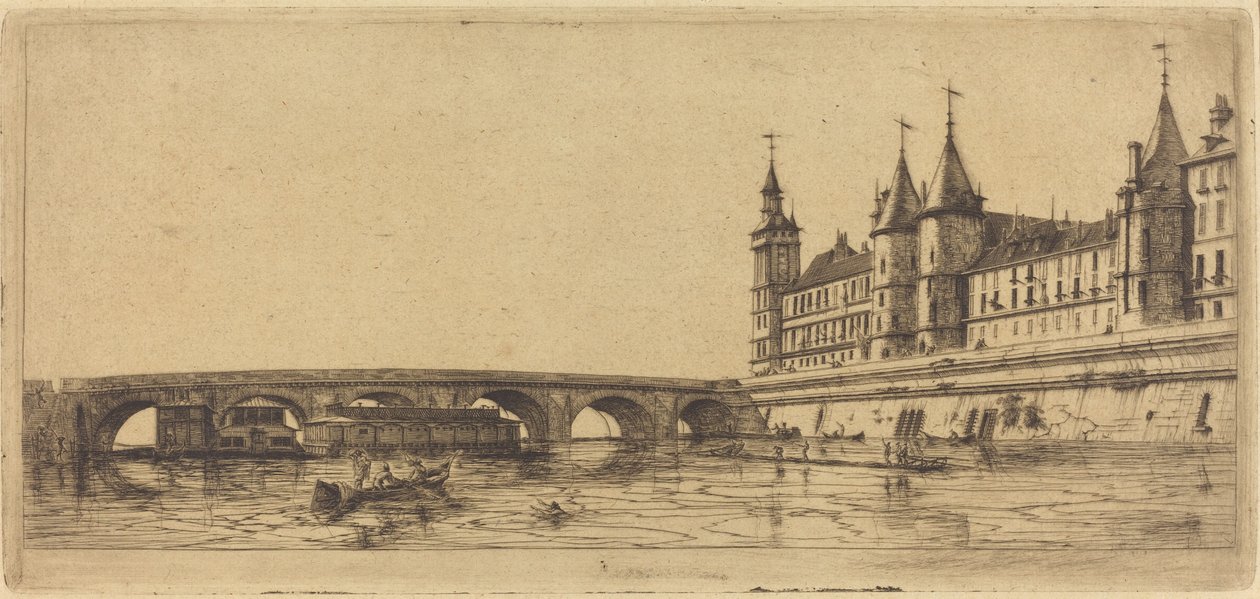 Pont-au-Change, Pariisi tekijältä Charles Meryon