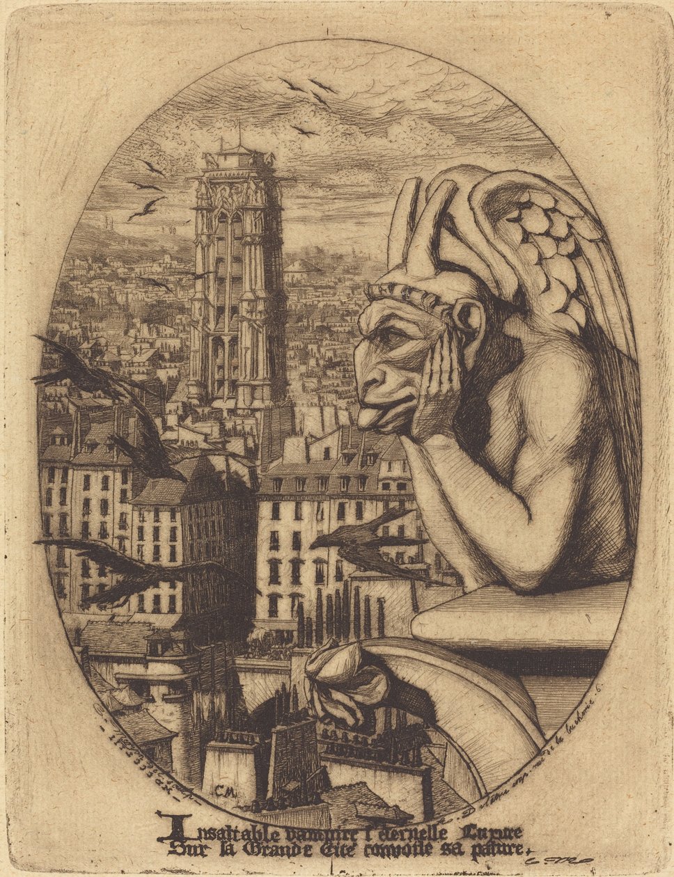 Le stroge (Vampyyri) tekijältä Charles Meryon