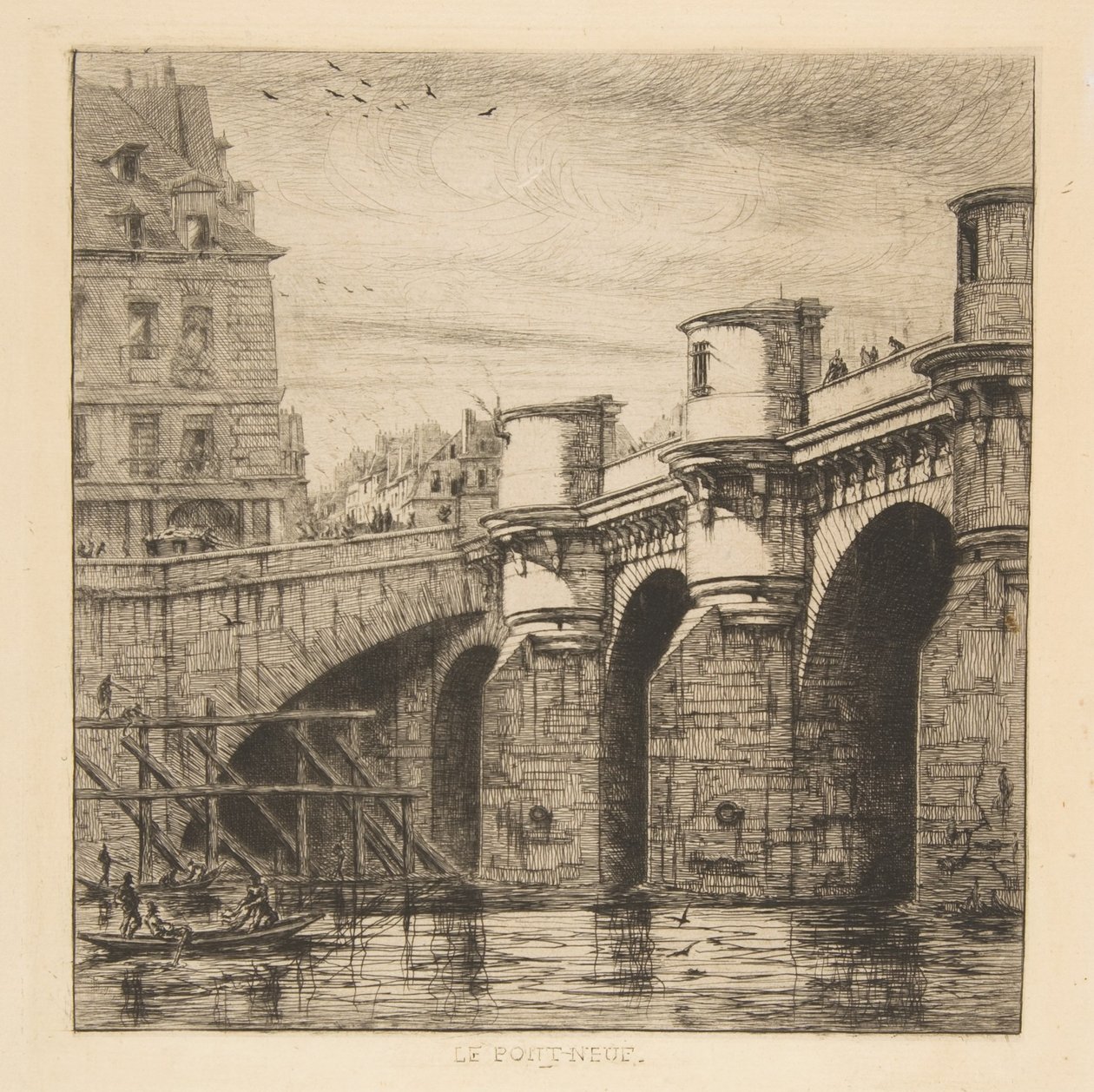 Pont-Neuf, Pariisi tekijältä Charles Meryon