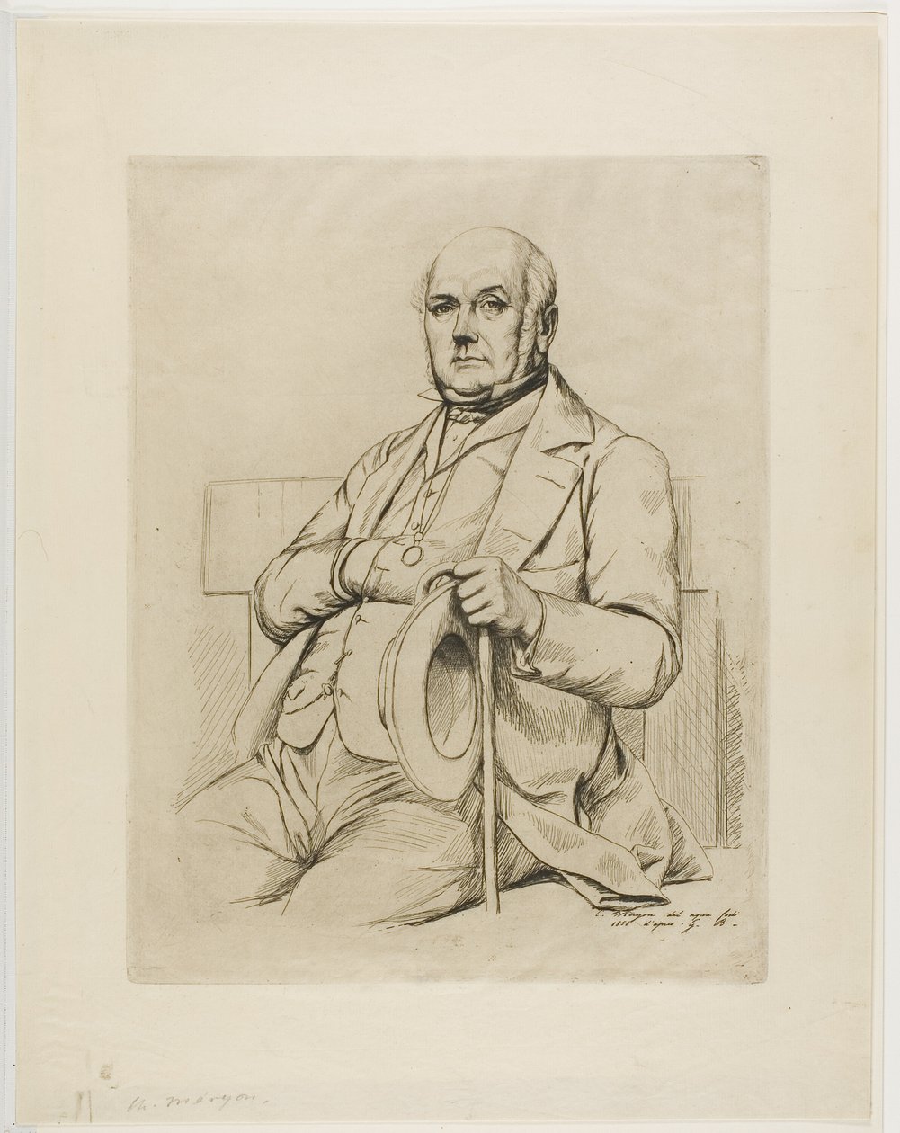 Muotokuva Casimir tarinasta tekijältä Charles Meryon