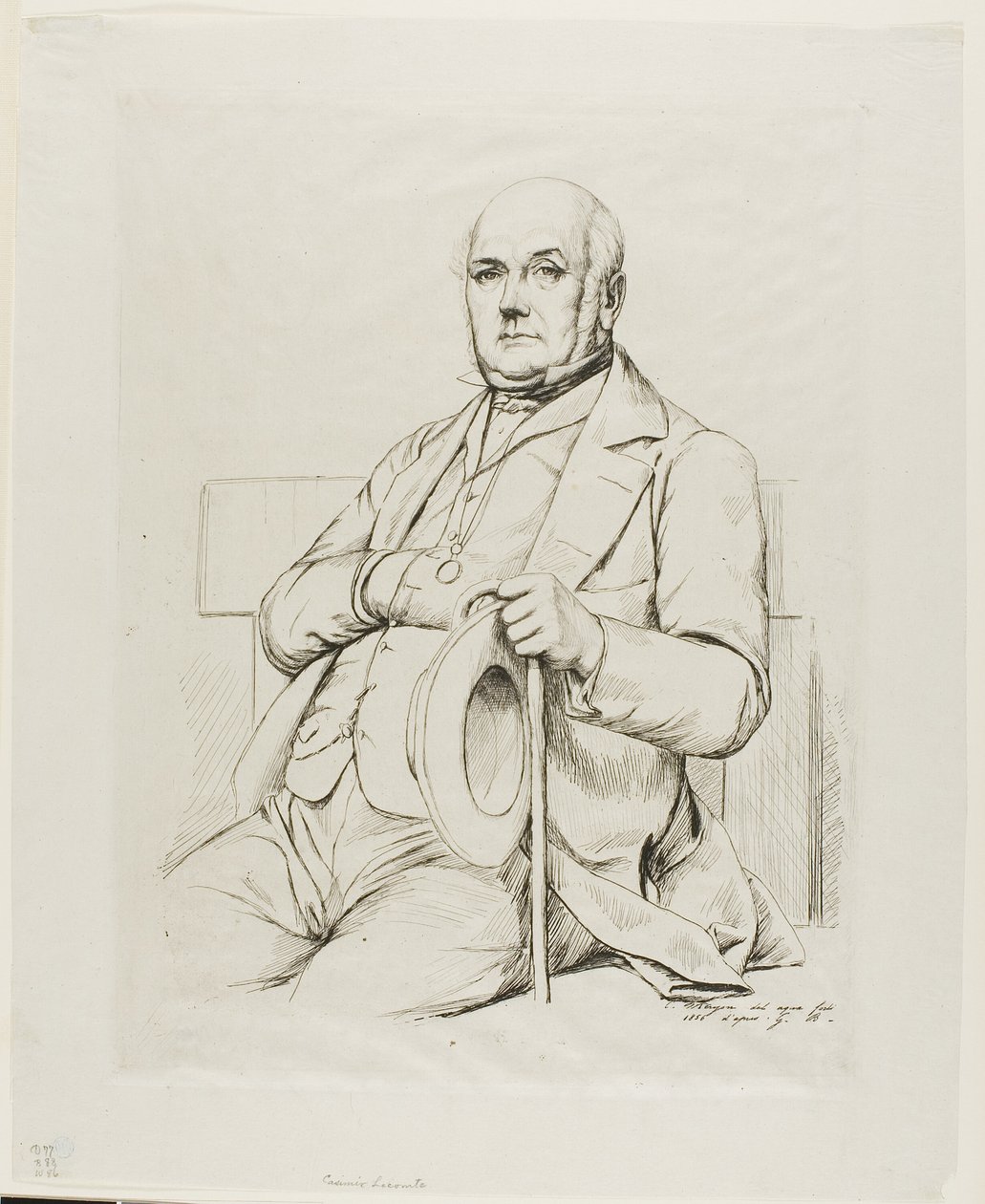 Muotokuva Casimir tarinasta tekijältä Charles Meryon