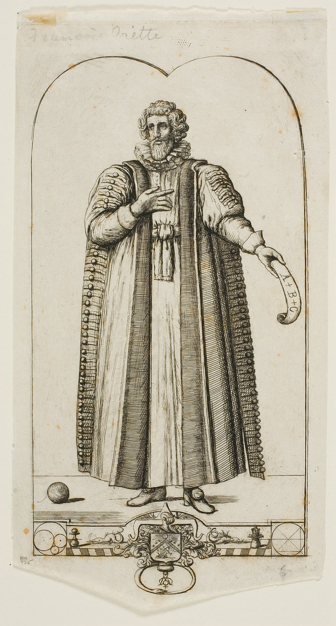 François Vieten muotokuva tekijältä Charles Meryon