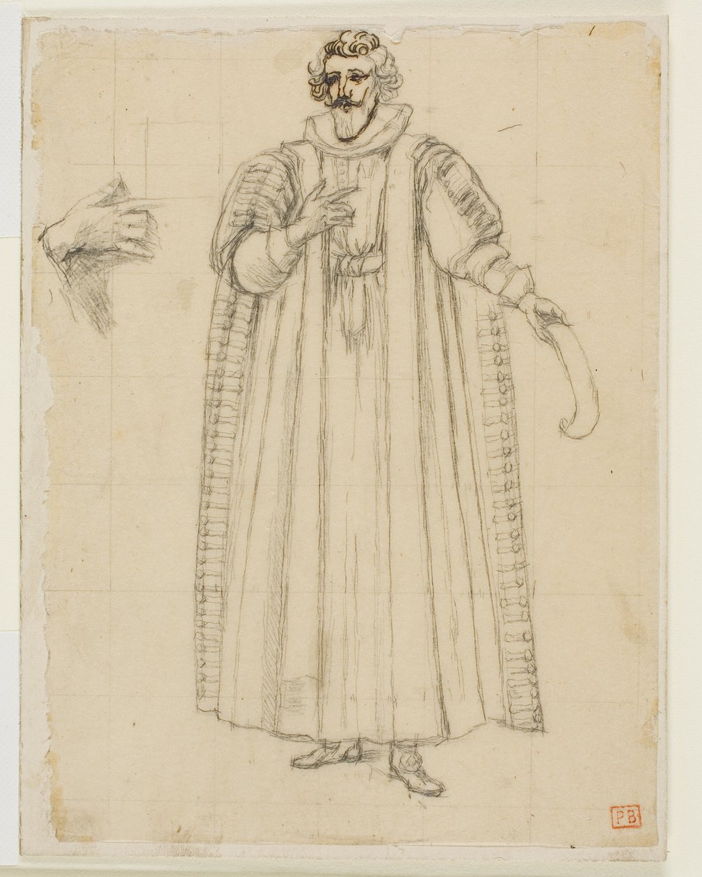 François Vieten muotokuva tekijältä Charles Meryon