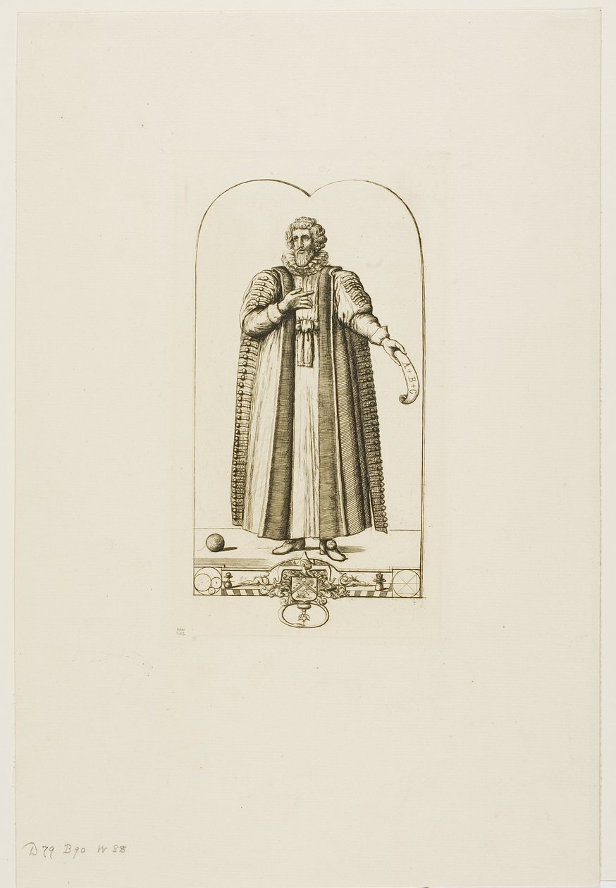 François Vieten muotokuva tekijältä Charles Meryon