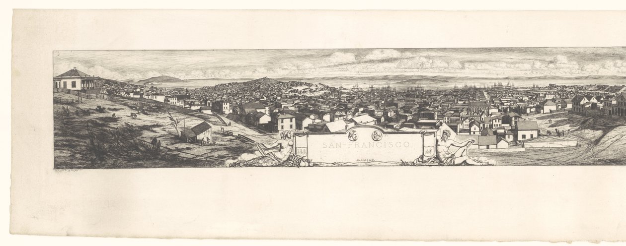 San Francisco tekijältä Charles Meryon