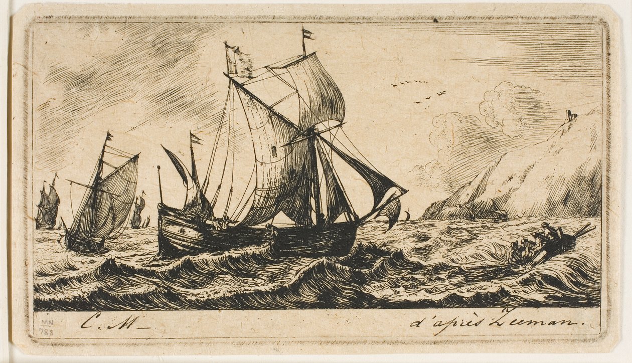 Rotterdamin Jean de Vylin Galliot tekijältä Charles Meryon