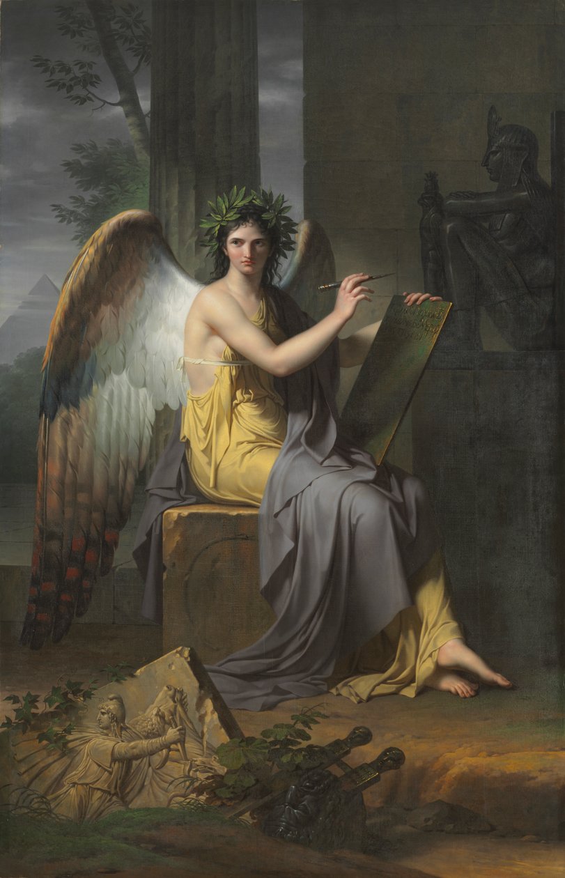 Clio, historian museo tekijältä Charles Meynier