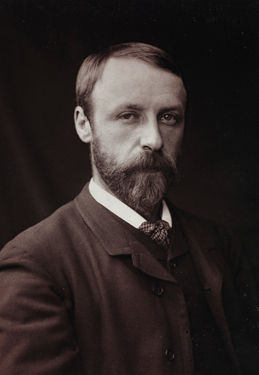 Taiteellinen ja biografinen albumi, 6. vuosi, Salon 1885; belgialaisen taidemaalarin Emile Clausin (1849-1924) muotokuva tekijältä Charles Michelez