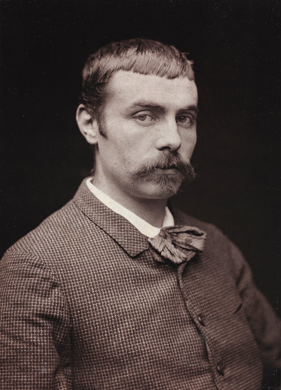 Album Artistique et Biographique, 6. vuosikerta, Salon 1885; taidemaalari Gardette Louisin muotokuva. tekijältä Charles Michelez