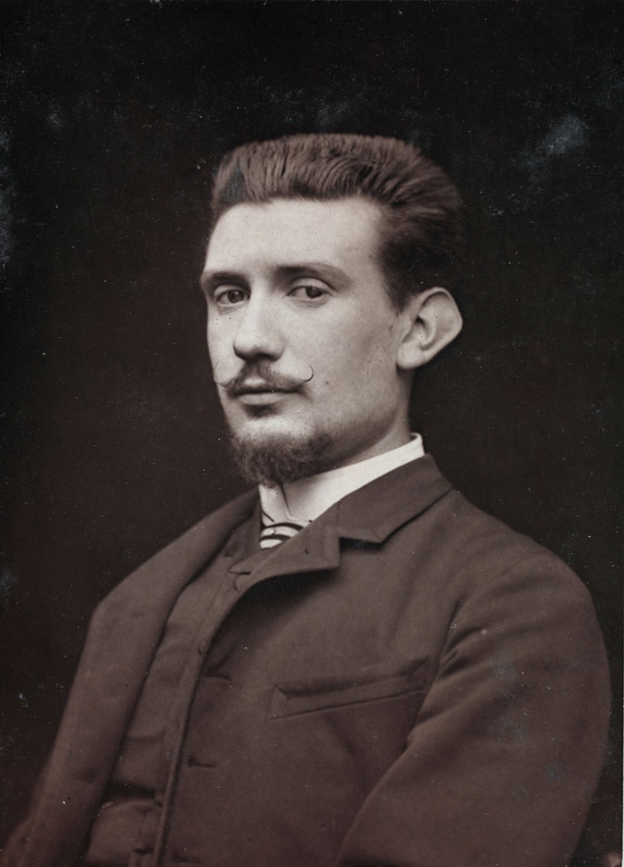 Taiteellinen ja biografinen albumi, 6. vuosi, Salon 1885; taidemaalari Henri Laurent Desrousseaux