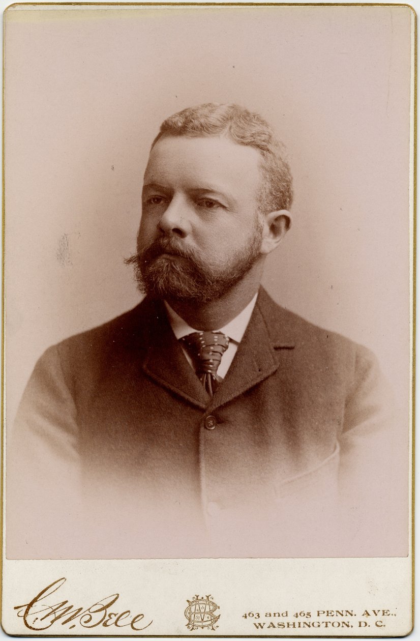 Henry Cabot Lodge (1850-1924), Yhdysvaltain senaattori (valokuva) tekijältä Charles Milton Bell