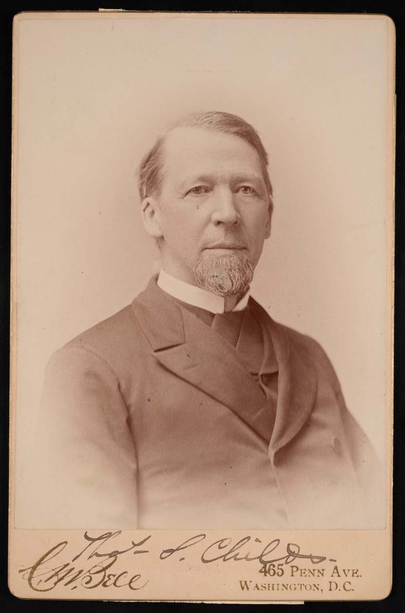 Thomas Spencer Childsin muotokuva 1825-1914, ennen vuotta 1893. tekijältä Charles Milton Bell